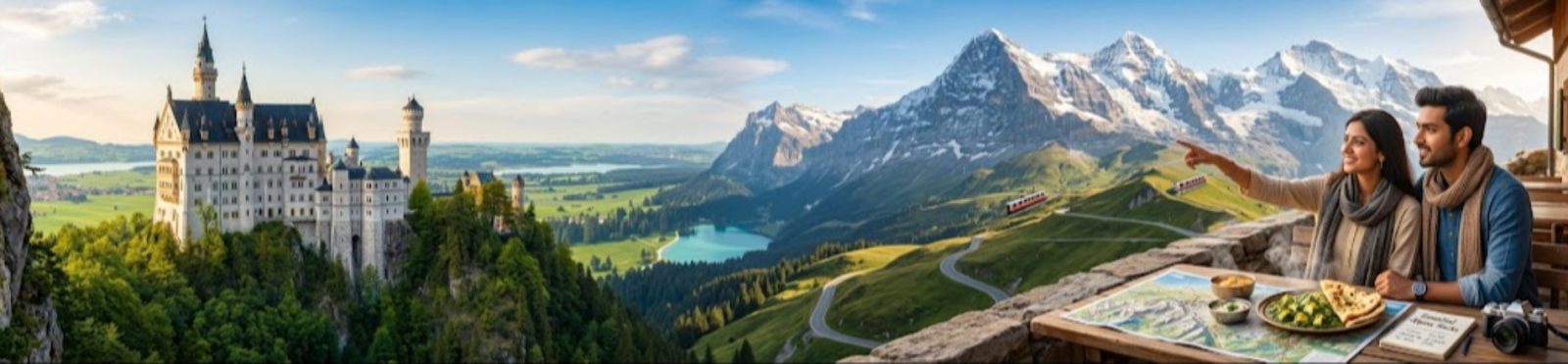 The Alpine Symphony Through Indian Eyes: Palaces, Sound of Music Vistas, Desi Food Hunts & Essential Alpine Hacks