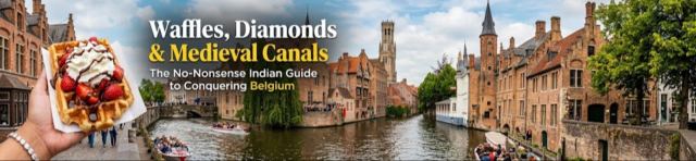 Waffles, Diamonds & Medieval Canals: The No-Nonsense Indian Guide to Conquering Belgium
