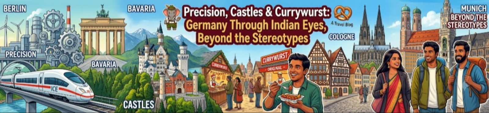 Precision, Castles & Currywurst: Germany Through Indian Eyes, Beyond the Stereotypes